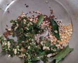 A picture of step 1 of Vegetable upma.