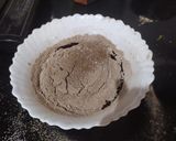 A picture of step 3 of Choco-Jaggery Loaf Cake.