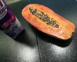Foto del paso 1 de la receta: Batido digestivo de papaya💓💕