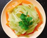 Hình bước làm 3 của món Susu xào cà rốt