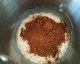 A picture of step 1 of Garam masala chocolate pudding.