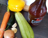 Foto del paso 1 de la receta: Berenjena rellena (vegetal)