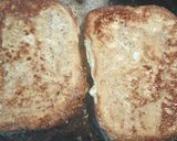 A picture of step 2 of Brandy French Toast with Korean BBQ Spam.
