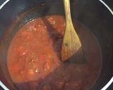 A picture of step 1 of Tomato, onion and tuna pasta bake.