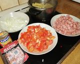 Foto del paso 2 de la receta: Salchichas enchipotladas con pasta 🍝