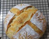 Foto langkah ke 7 dari resep One Day Multigrain Sourdough Loaf (Cold Starter).