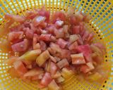 Foto del paso 2 de la receta: Timbal de tomate y bonito en salazón, de Marisa