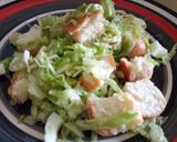 A picture of step 6 of Caesar Salad.