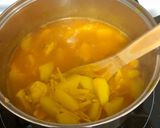 Foto del paso 4 de la receta: Caldillo de fideos gordos con pollo y patata