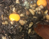 Foto del paso 1 de la receta: 175. Revuelto de morcilla con peras (picoteo)