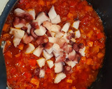 Foto del paso 3 de la receta: Ñoquis con boloñesa de pulpo