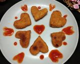 সুজির হাট্ট(sooji heart recipe in bengali) রেসিপি ধাপ - 4 ছবি