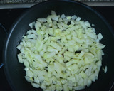 Foto del paso 1 de la receta: Risotto de pera y queso azul