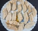 A picture of step 2 of Mushroom Veg Momo.