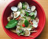 Hình bước làm 7 của món Nghêu hấp xả ớt