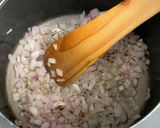 A picture of step 2 of Dal fry.