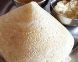 कोन वाला प्लेन डोसा (cone wala plain dosa recipe in Hindi) रेसिपी चरण 3 फोटो