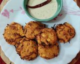 A picture of step 7 of Kerala Style Dal Vada or Parippu Vada..