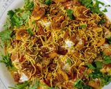 A picture of step 6 of Dahi Bhalla Papdi Chat With Kachori toppings (No Cook Recipe).
