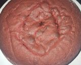 A picture of step 7 of Red Velvet and chocolate cake.