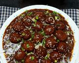 A picture of step 5 of Cauliflower Manchurian Gravy.