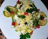 Une image de l'étape 2 de Courgettes mimosa.