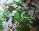 Hình bước làm 3 của món Miến tỏi đen nấu thịt