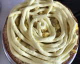 A picture of step 18 of Eggless Rasmalai Cake.