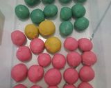 Foto langkah ke 5 dari resep Milky Ball 1st trial.