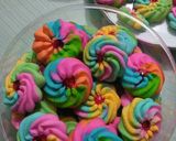 Foto langkah ke 3 dari resep Semprit Rainbow.