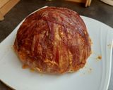 Baconös-fasírtos karfioltorta recept fázis 17 fotója
