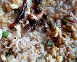 A picture of step 6 of Bisi bele bath recipe.