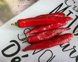 Une image de l'étape 9 de Aubergines chinoises, poivron vert et piments rouges marinés grillés à la plancha.