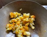 A picture of step 4 of Punjabi style Samosa.