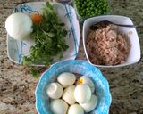 Foto del paso 2 de la receta: Huevos rellenos de atún