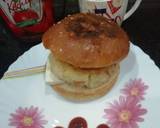 Poha Aloo Tikki Burger recipe step 8 photo