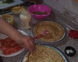 Foto del paso 3 de la receta: Torta de panqueques salada