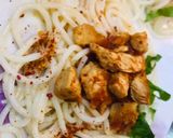A picture of step 3 of Sautéed Spaghetti.