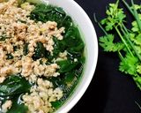 Hình bước làm 3 của món Canh Rau Bồ Ngót Nấu Thịt Bằm