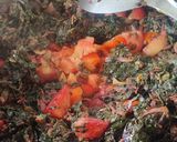 Lal saag |lal bhaji रेसिपी चरण 3 फोटो