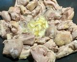 A picture of step 2 of Three Cup Chicken with Oyster Sauce / Homestyle Dish.