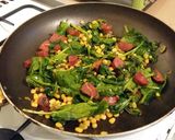 A picture of step 5 of Vickys Chorizo and Sweet Potato Hash, GF DF EF SF NF.