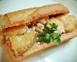 Foto del paso 5 de la receta: Bocadillo de merluza frita