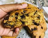 A picture of step 6 of Chocolate chip banana bread / cake🙊#4weekschallenge#wheatflourrecipescontest.
