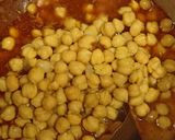 A picture of step 7 of Chhole masala.