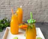 A picture of step 3 of Mango juice.