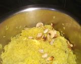 A picture of step 3 of Meetha Kanika.