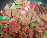 A picture of step 17 of Mutton Jhalfrezi.
