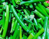 Hình bước làm 3 của món Dồi trường xào bông hành 🧅🌶️