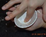 A picture of step 1 of Lava Cake.